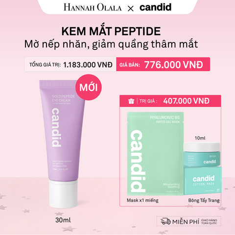  KEM MẮT PEPTIDE GIẢM NẾP NHĂN, TĂNG ĐỘ ĐÀN HỒI VÀ GIẢM QUẦNG THÂM MẮT - DEAL 4 