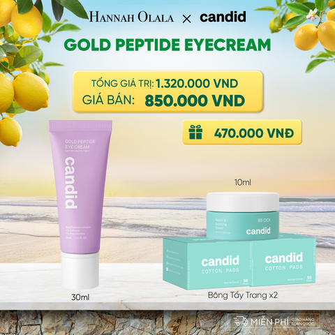  KEM MẮT GOLD PEPTIDE GIẢM NẾP NHĂN VÀ GIẢM QUẦNG THÂM MẮT DEAL 4: - A1268 