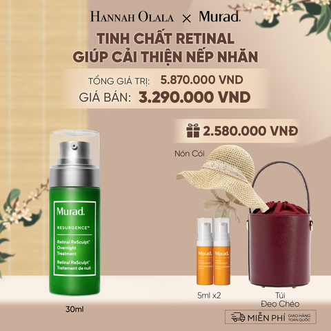  TINH CHẤT RETINAL GIÚP CẢI THIỆN NẾP NHĂN 30ML DEAL 4: 