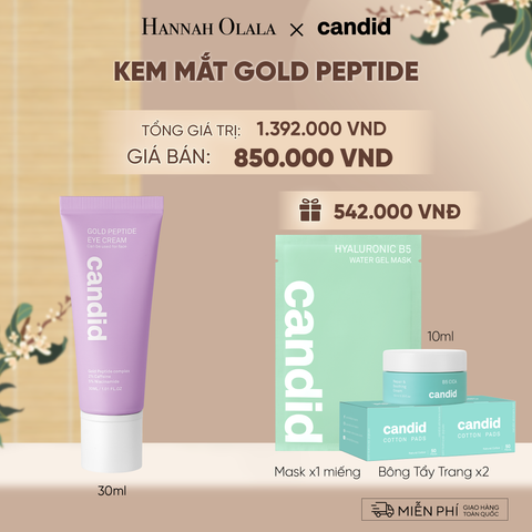  KEM MẮT GOLD PEPTIDE GIẢM NẾP NHĂN VÀ GIẢM QUẦNG THÂM MẮT DEAL 4: - A230 