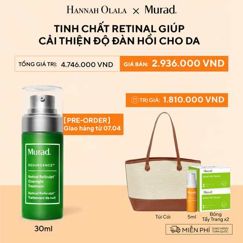  DEAL 4: TINH CHẤT RETINAL GIÚP CẢI THIỆN ĐỘ ĐÀN HỒI CHO DA 30ML 
