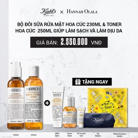  BỘ ĐÔI SỮA RỬA MẶT HOA CÚC 230ML & TONER HOA CÚC 250ML GIÚP LÀM SẠCH VÀ LÀM DỊU DA 