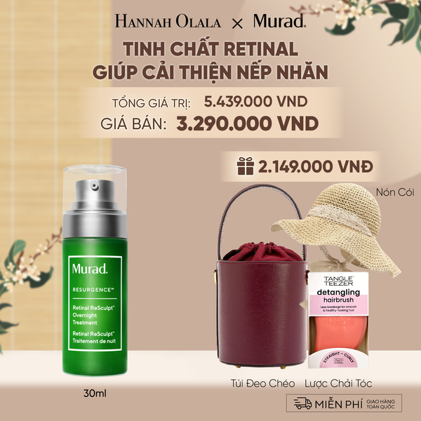  TINH CHẤT RETINAL GIÚP CẢI THIỆN NẾP NHĂN 30ML DEAL 4: 