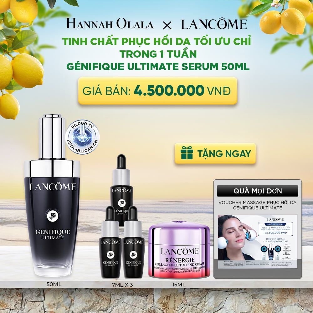  TINH CHẤT PHỤC HỒI DA TỐI ƯU CHỈ SAU 1 TUẦN GÉNIFIQUE ULTIMATE SERUM 50ML - A1443 