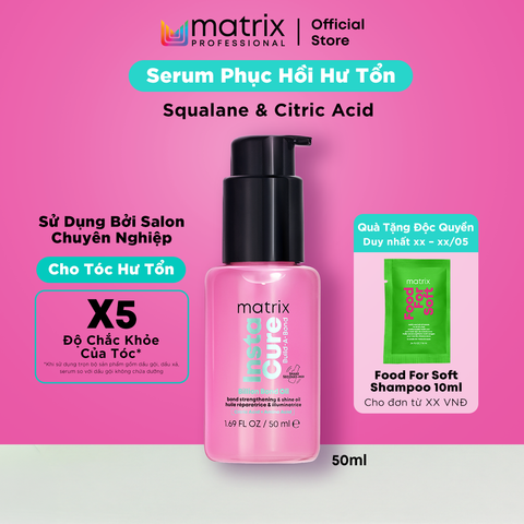  SERUM PHỤC HỒI HƯ TỔN MATRIX INSTACURE BUILD-A-BOND 50ML - D23 