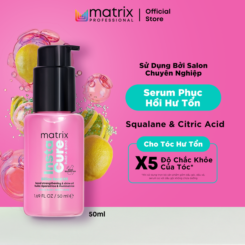  SERUM PHỤC HỒI HƯ TỔN MATRIX INSTACURE BUILD-A-BOND 50ML - D23 
