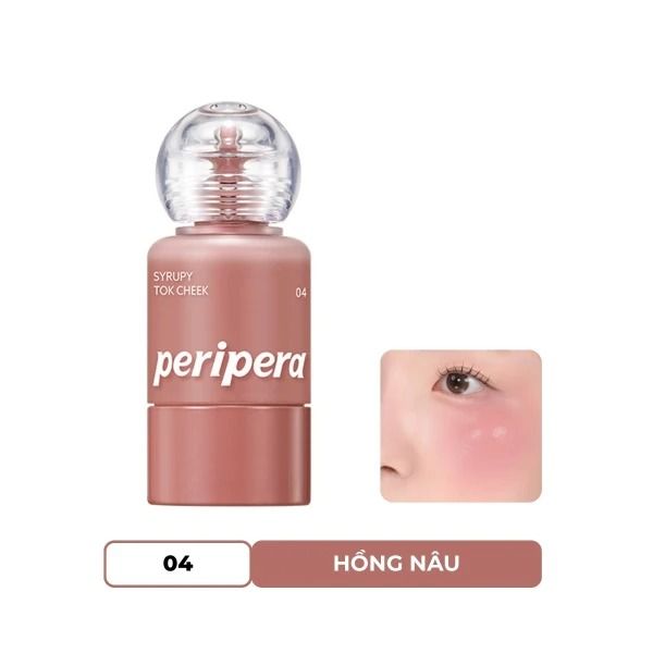  A875_DEAL 4: MÁ HỒNG KEM PERIPERA SYRUPY TOK CHEEK 9G 