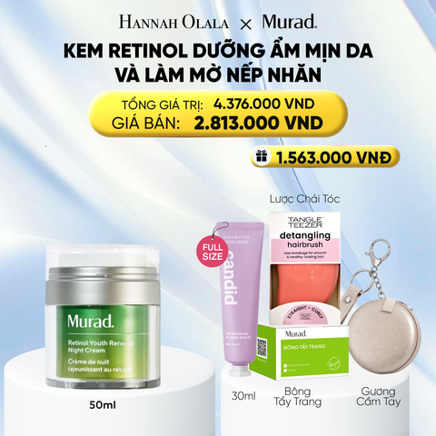  KEM RETINOL DƯỠNG ẨM MỊN DA VÀ LÀM MỜ NẾP NHĂN 50ML - DEAL 5: 