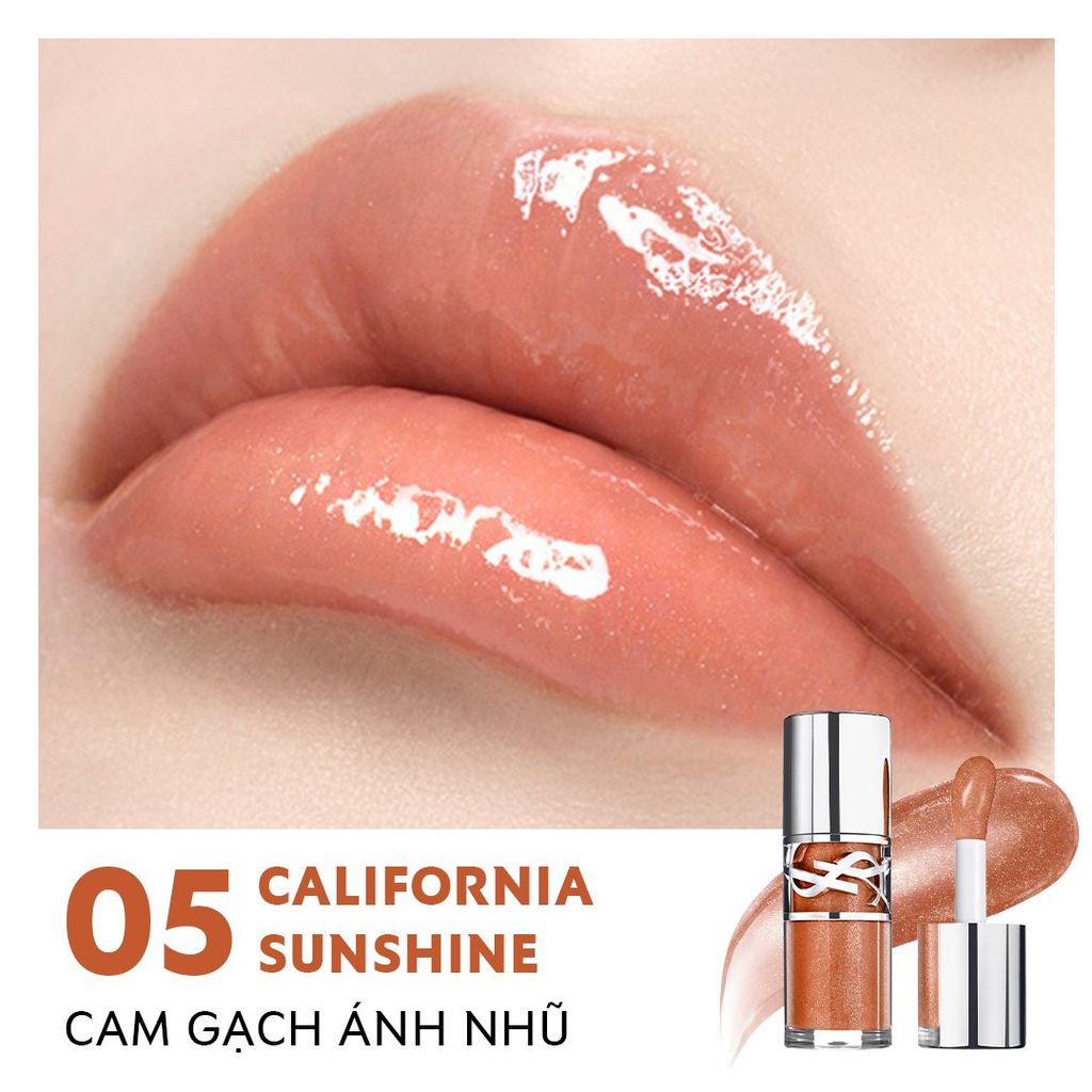  E531: DEAL 14: SON BÓNG THỜI THƯỢNG YSL LOVESHINE PLUMPING LIP OIL GLOSS 