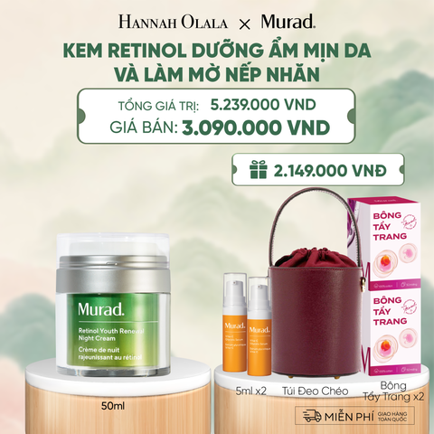  KEM RETINOL DƯỠNG ẨM MỊN DA VÀ LÀM MỜ NẾP NHĂN 50ML - A446 