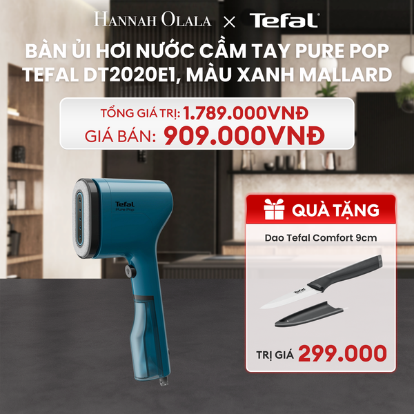  DEAL 5: BÀN ỦI HƠI NƯỚC CẦM TAY PURE POP TEFAL 