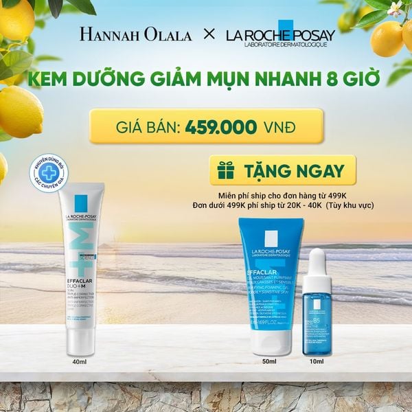  KEM DƯỠNG HỖ TRỢ CẢI THIỆN TÌNH TRẠNG MỤN VÀ VẾT THÂM EFFACLAR DUO+ M CHỈ SAU 8H 40ML DEAL 5: 