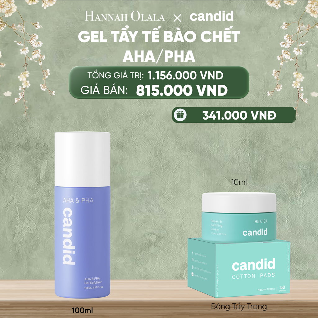  DEAL 5: GEL TẨY TẾ BÀO CHẾT AHA & PHA 