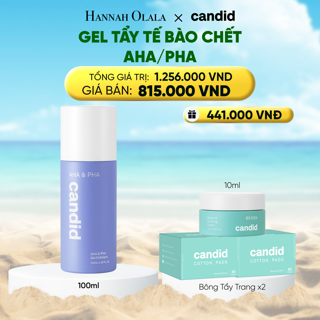  DEAL 5: GEL TẨY TẾ BÀO CHẾT AHA & PHA 