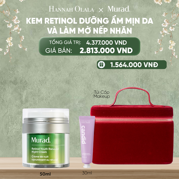  DEAL 5: KEM RETINOL DƯỠNG ẨM MỊN DA VÀ LÀM MỜ NẾP NHĂN 50ML 