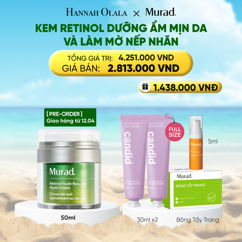  A787_DEAL 5: KEM RETINOL DƯỠNG ẨM MỊN DA VÀ LÀM MỜ NẾP NHĂN 50ML 