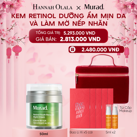 DEAL 5: KEM RETINOL DƯỠNG ẨM MỊN DA VÀ LÀM MỜ NẾP NHĂN 50ML 