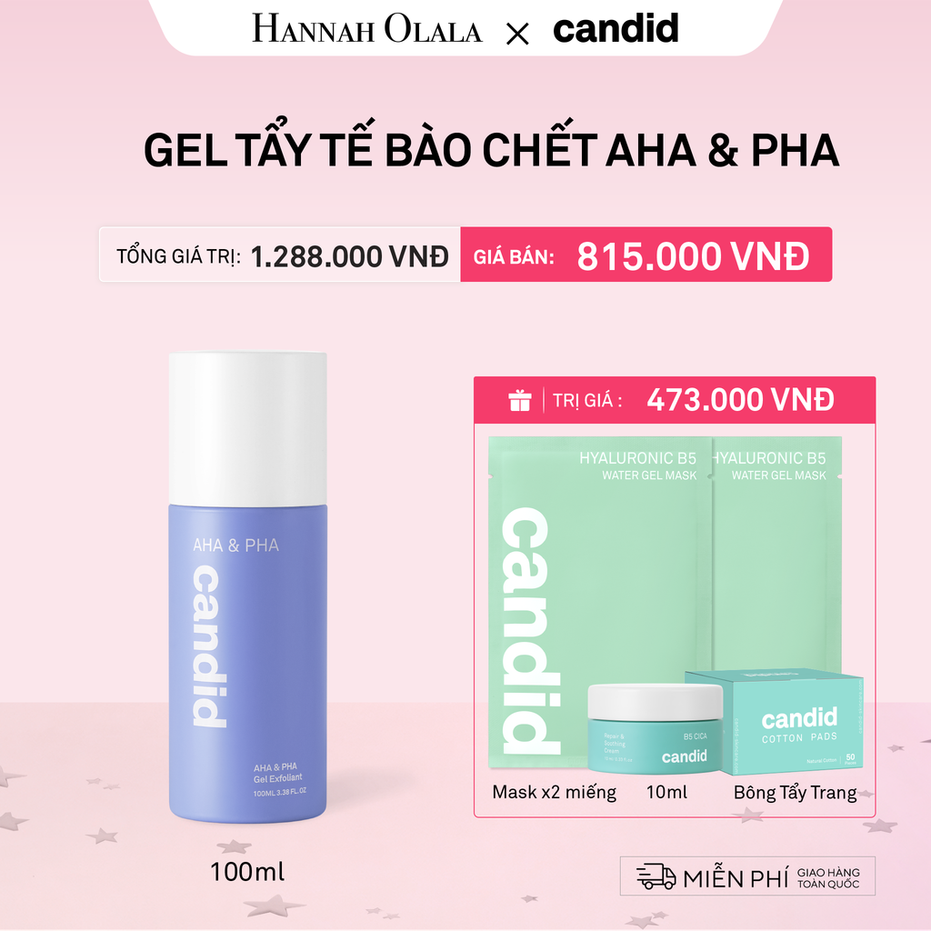  GEL TẨY TẾ BÀO CHẾT AHA & PHA - DEAL 5 