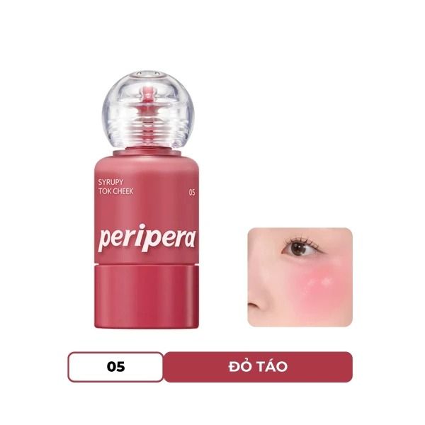  A875_DEAL 4: MÁ HỒNG KEM PERIPERA SYRUPY TOK CHEEK 9G 