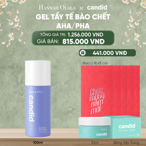  DEAL 5: GEL TẨY TẾ BÀO CHẾT AHA & PHA 