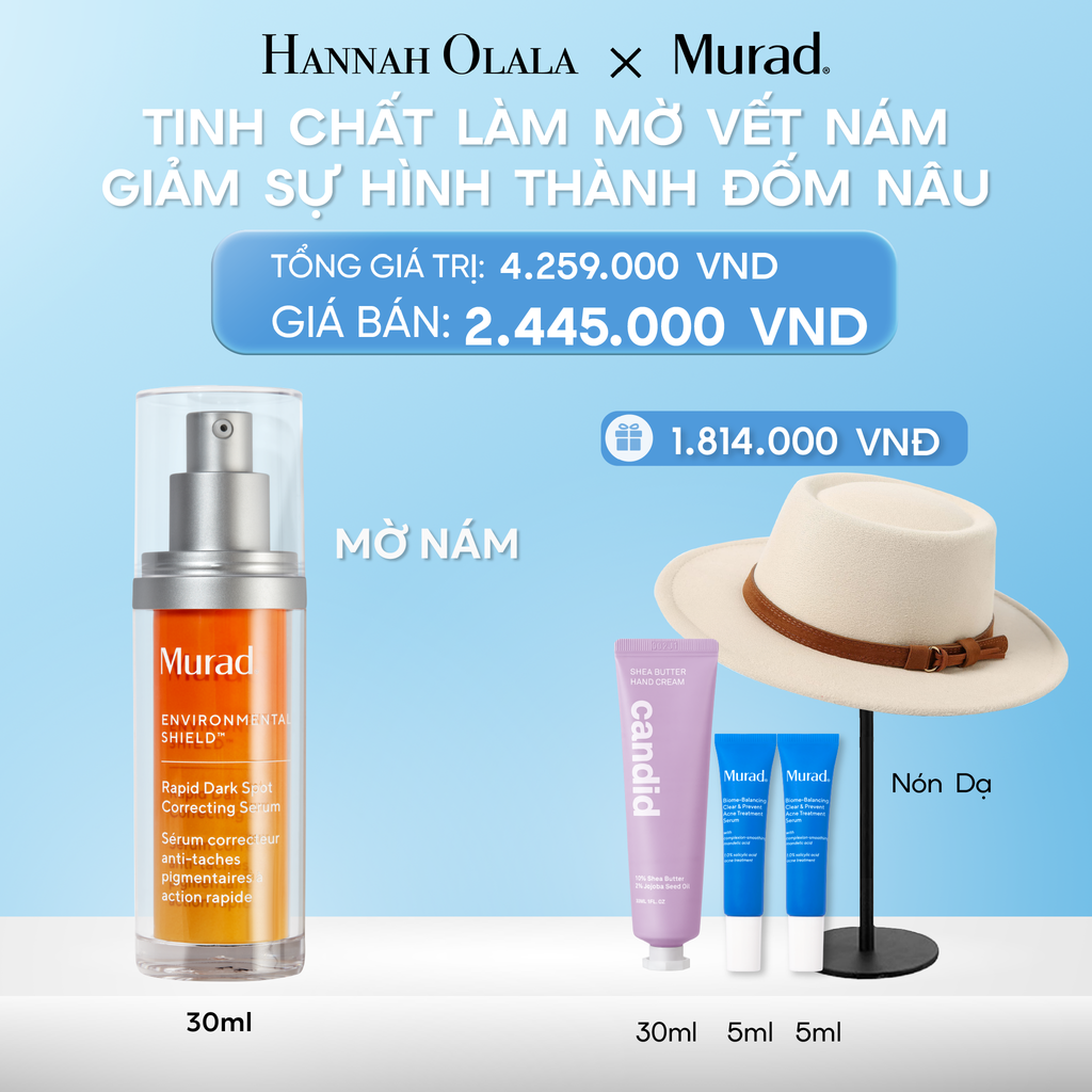 DEAL 5: TINH CHẤT LÀM MỜ VẾT NÁM VÀ GIẢM SỰ HÌNH THÀNH ĐỐM NÂU 30ML 