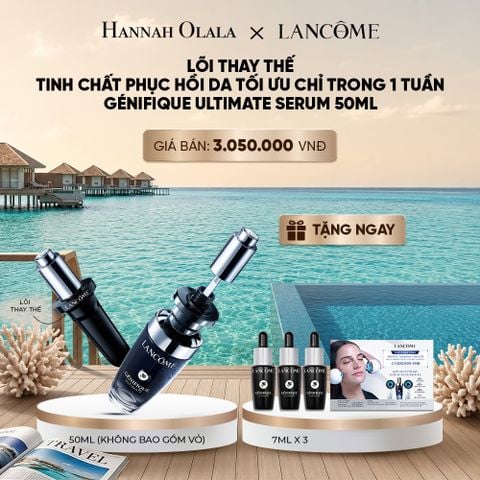  LÕI THAY THẾ TINH CHẤT PHỤC HỒI DA TỐI ƯU CHỈ SAU 1 TUẦN GÉNIFIQUE ULTIMATE SERUM 50ML_ D1863 
