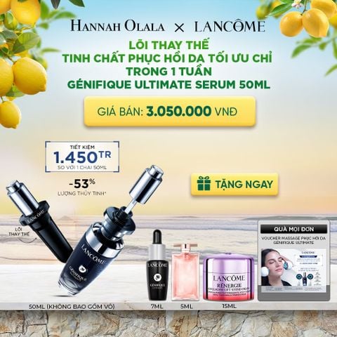  LÕI THAY THẾ TINH CHẤT PHỤC HỒI DA TỐI ƯU CHỈ SAU 1 TUẦN GÉNIFIQUE ULTIMATE SERUM 50ML - A1444 