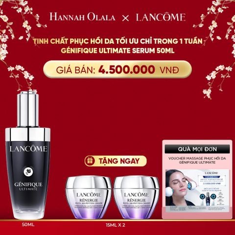  DEAL 6: TINH CHẤT PHỤC HỒI DA TỐI ƯU CHỈ SAU 1 TUẦN GÉNIFIQUE ULTIMATE SERUM 50ML 