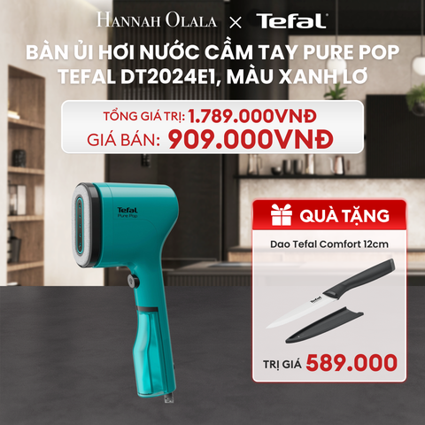  DEAL 5: BÀN ỦI HƠI NƯỚC CẦM TAY PURE POP TEFAL 