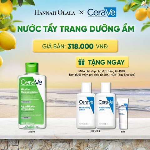  NƯỚC TẨY TRANG DƯỠNG ẨM MICELLAR WATER 295ML DEAL 6 