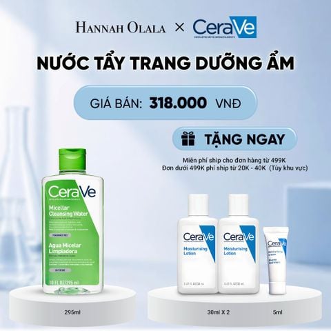  NƯỚC TẨY TRANG DƯỠNG ẨM MICELLAR WATER 295ML DEAL 6 