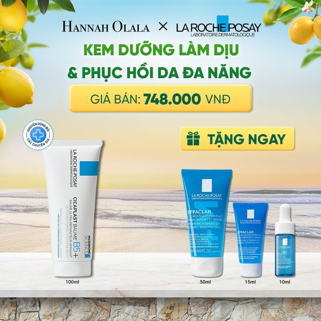  KEM DƯỠNG CICAPLAST BAUME B5+ GIÚP PHỤC HỒI SAU 1H 100ML DEAL 6: 