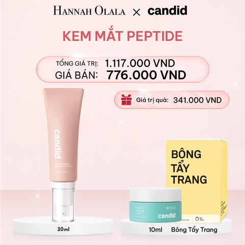  E750_DEAL 6: KEM MẮT PEPTIDE GIẢM NẾP NHĂN, TĂNG ĐỘ ĐÀN HỒI VÀ GIẢM QUẦNG THÂM MẮT 30ML 