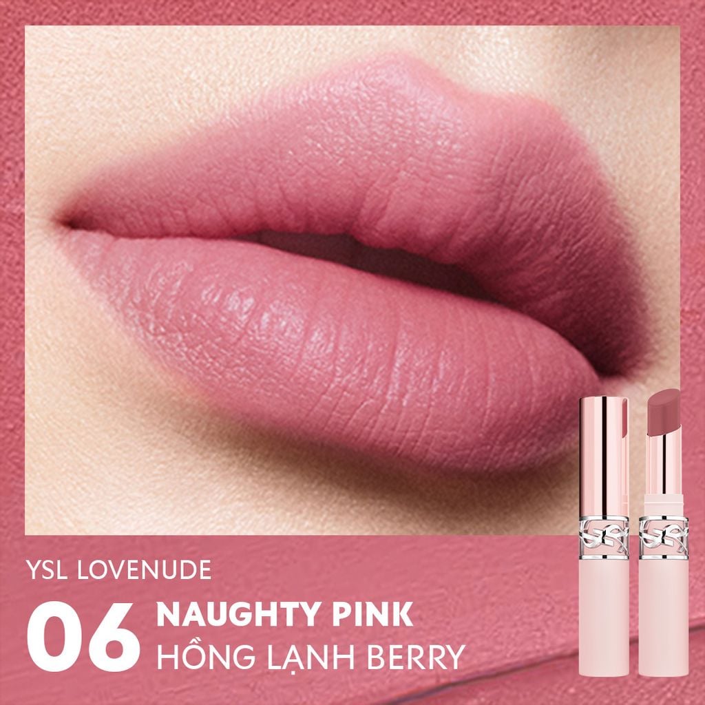  MỚI - SON MÔI YSL LOVENUDE BALM 
