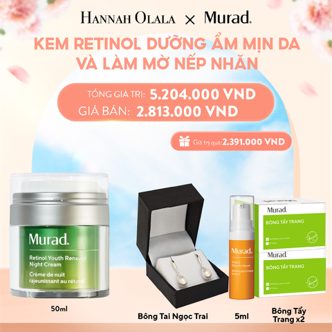  A570_DEAL 7: KEM RETINOL DƯỠNG ẨM MỊN DA VÀ LÀM MỜ NẾP NHĂN 