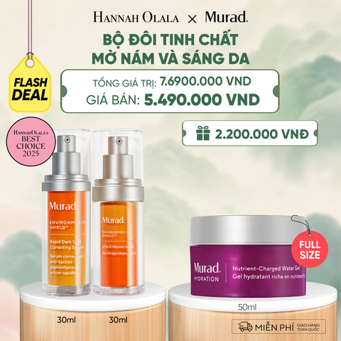  [FLASH DEAL 7] BỘ ĐÔI TINH CHẤT MỜ NÁM VÀ SÁNG DA - A448 