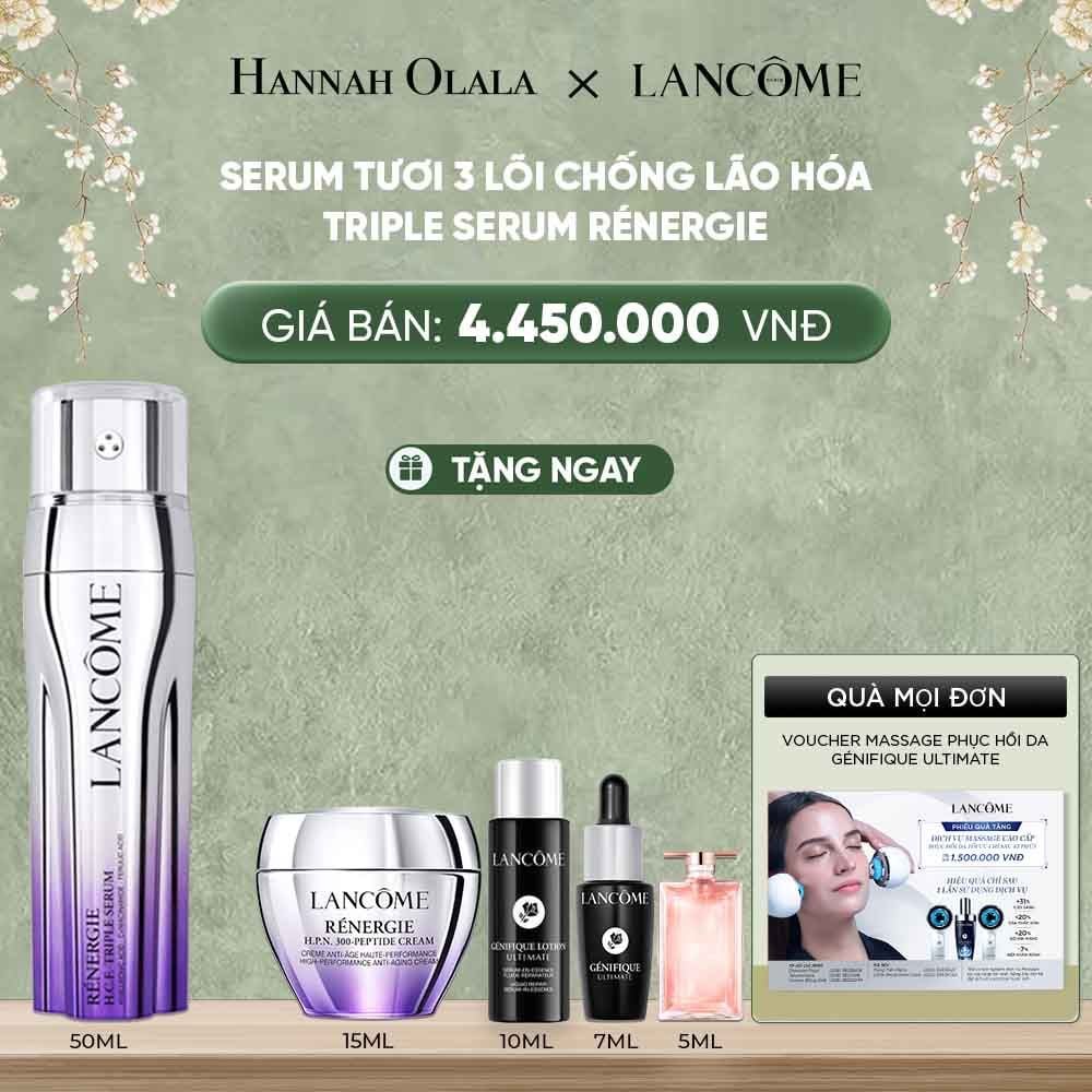  DEAL 9: TINH CHẤT SERUM TƯƠI BA LÕI CHỐNG LÃO HÓA TRIPLE SERUM 50ML 