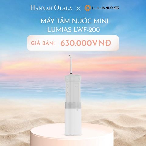  C602_DEAL 24: MÁY TĂM NƯỚC MINI LUMIAS LWF-200 