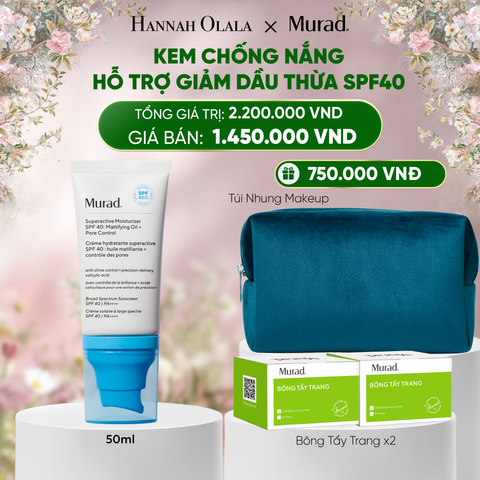  DEAL 10: KEM CHỐNG NẮNG CHO DA DẦU MỤN SPF40 50ML 