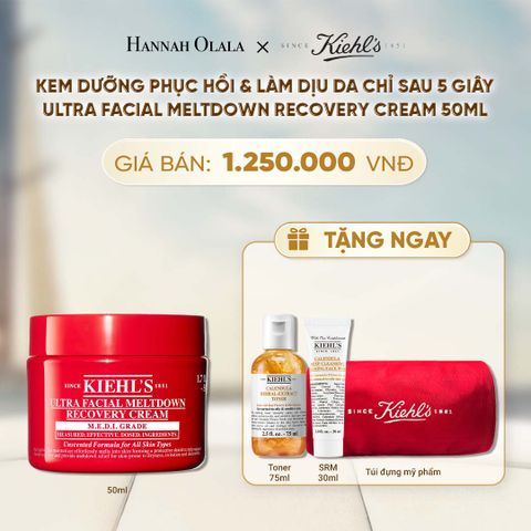  KEM DƯỠNG PHỤC HỒI & LÀM DỊU DA KIEHL'S ULTRA FACIAL MELTDOWN RECOVERY CREAM 50ML - A2034 