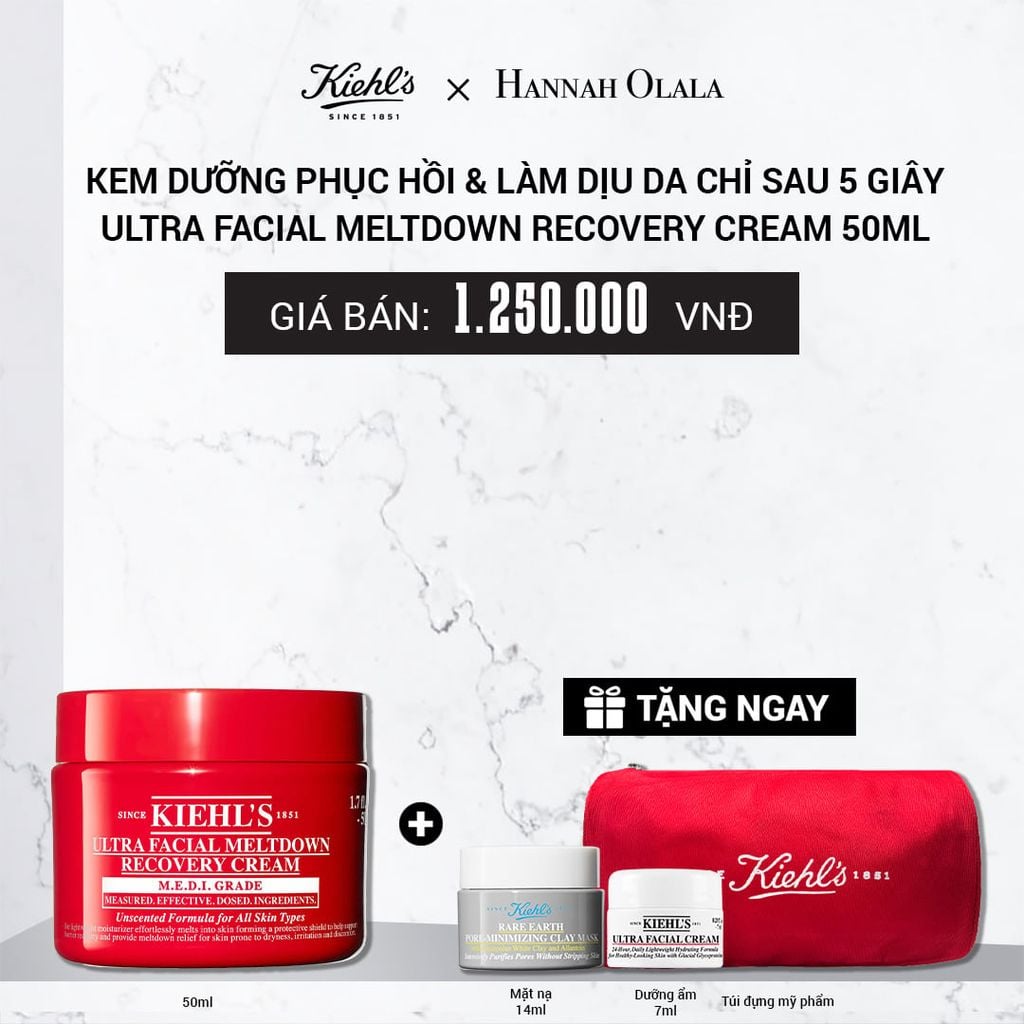  KEM DƯỠNG PHỤC HỒI & LÀM DỊU DA ULTRA FACIAL MELTDOWN RECOVERY CREAM 50ML 