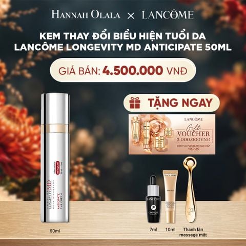  SERUM THAY ĐỔI BIỂU HIỆN TUỔI DA LANCÔME LONGEVITY MD ANTICIPATE 50ML ( MỚI ) - A143 