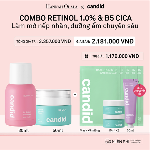  A9_DEAL 9: RETINOL 1.0 & B5 CICA BỘ ĐÔI CHỐNG LÃO HÓA VÀ DƯỠNG ẨM PHỤC HỒI CHUYÊN SÂU 