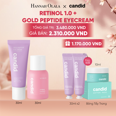  RETINOL 1.0% & GOLD PEPTIDE EYE CREAM DEAL 8: - A2078 