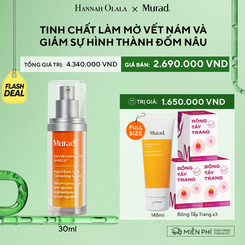  [FLASH DEAL] TINH CHẤT LÀM MỜ VẾT NÁM VÀ GIẢM SỰ HÌNH THÀNH ĐỐM NÂU 30ML  DEAL 8: 