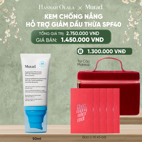  DEAL 8: KEM CHỐNG NẮNG CHO DA DẦU MỤN SPF40 50ML 