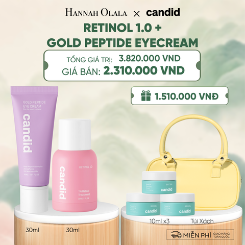  RETINOL 1.0% & GOLD PEPTIDE EYE CREAM - A1615 