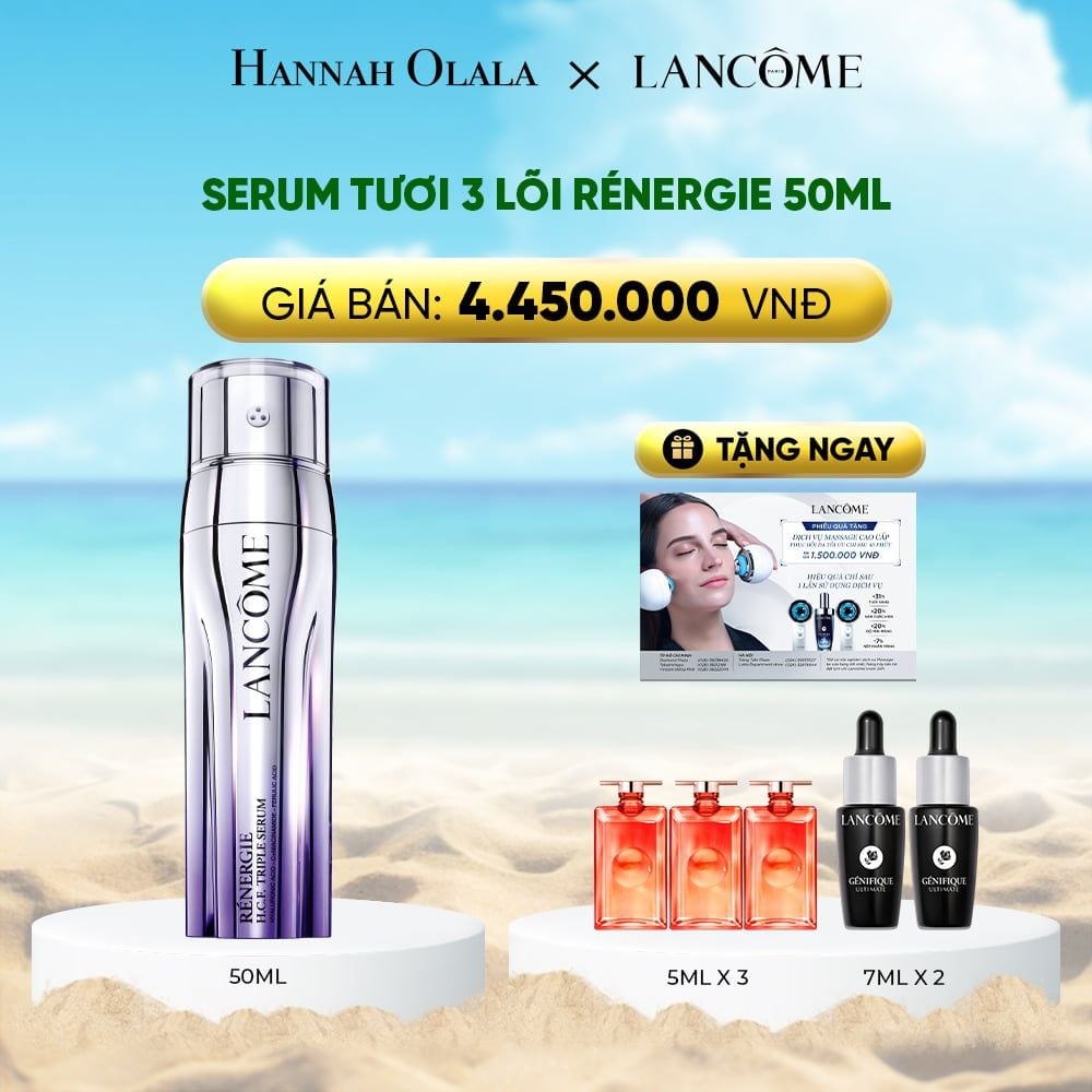  DEAL 11: SERUM TƯƠI 3 LÕI RÉNERGIE H.C.F TRIPLE 50ML 