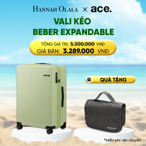  DEAL21: VALI KÉO BEBER *TẶNG KÈM BAO TRÙM HOẶC POUCH 