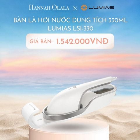  DEAL 7: BÀN LÀ HƠI NƯỚC LUMIAS DUNG TÍCH 330ML LSI-330 